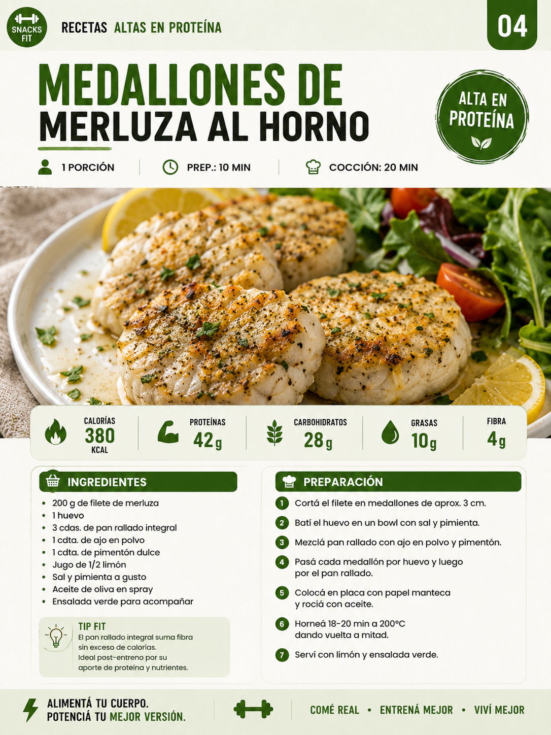 Recetas Power Fitness