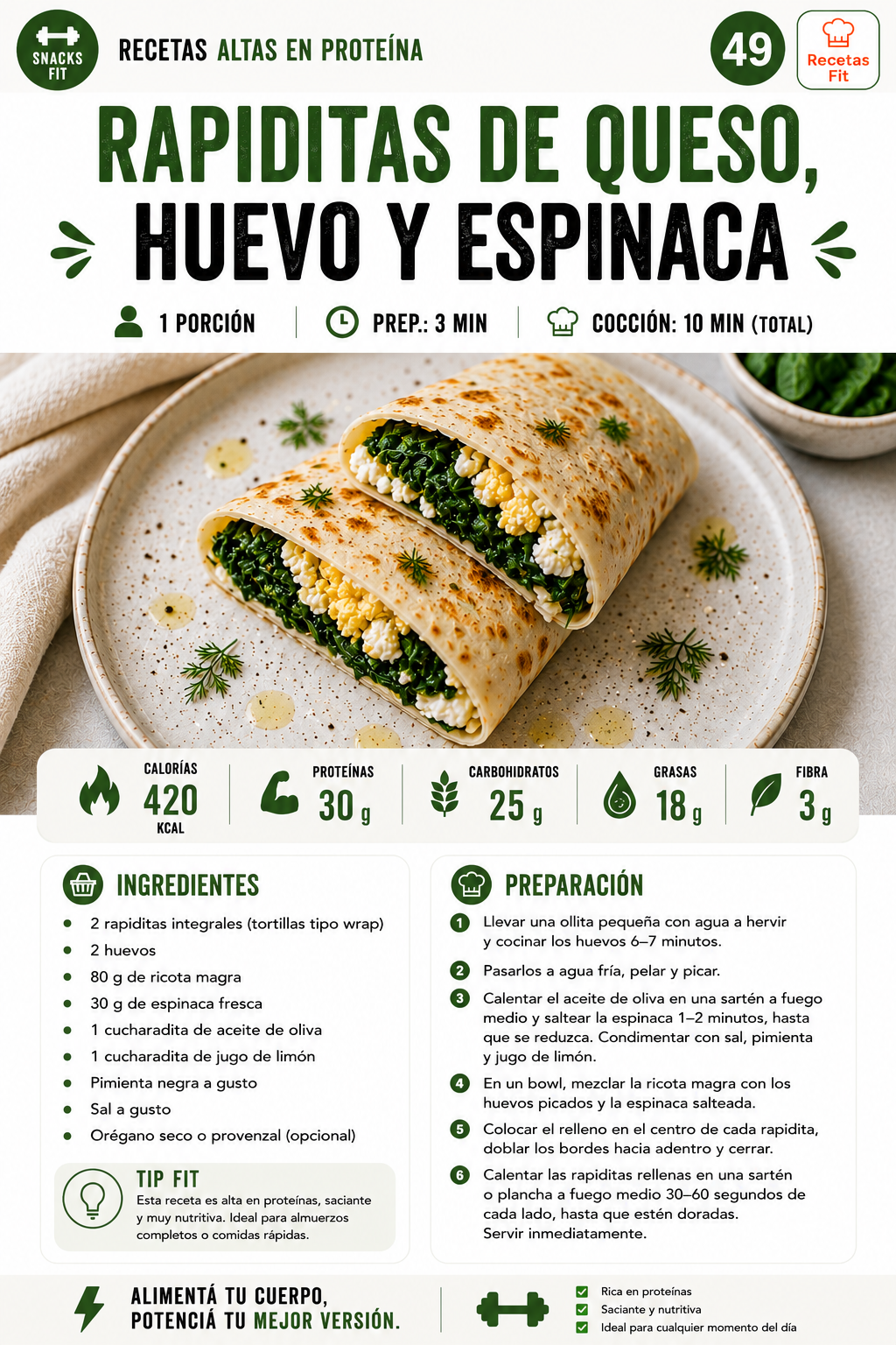 Recetas Power Fitness