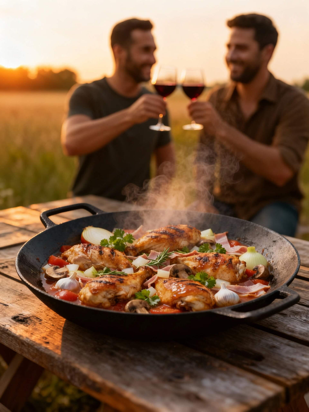 El arte de cocinar al disco